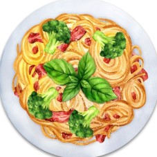 Alfredo Pasta With Broccoli & Chicken