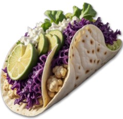 Chipotle-Lime Cauliflower Tacos – Purple Cabbage