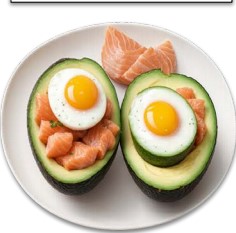 Salmon & Egg Stuffed Avocado