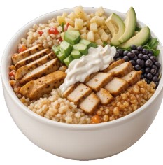Chipotle Chicken Quinoa Bowl