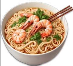 Dan Dan Noodles w/ Shrimp (Low-Carb)