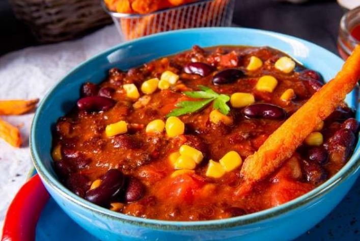 One Pot Sweet Potato Chili