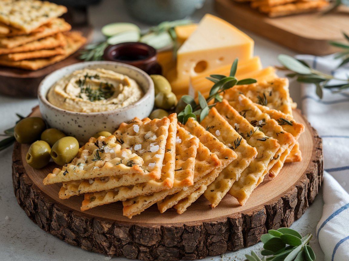 Delicious Sourdough Discard Crackers: A Perfect Snack